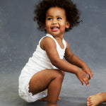 Toddler in Lovekins TriplePro Bio nappy pants