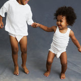 Walking toddlers in Lovekins TriplePro Bio nappy pants