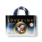 Lovekins TriplePro Bio Toddler Nappies (L) pack front