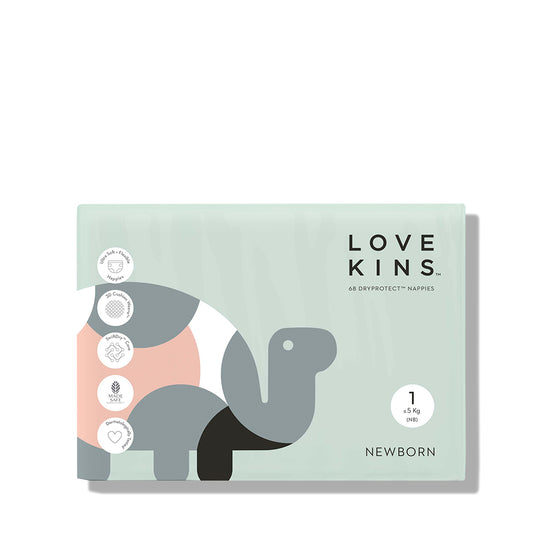 Lovekins Natural Premium Nappies For Babies Using Australian Cotton | Lovekins